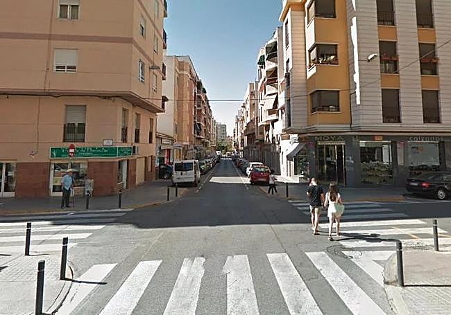 Una calle del Carrús, Elche.