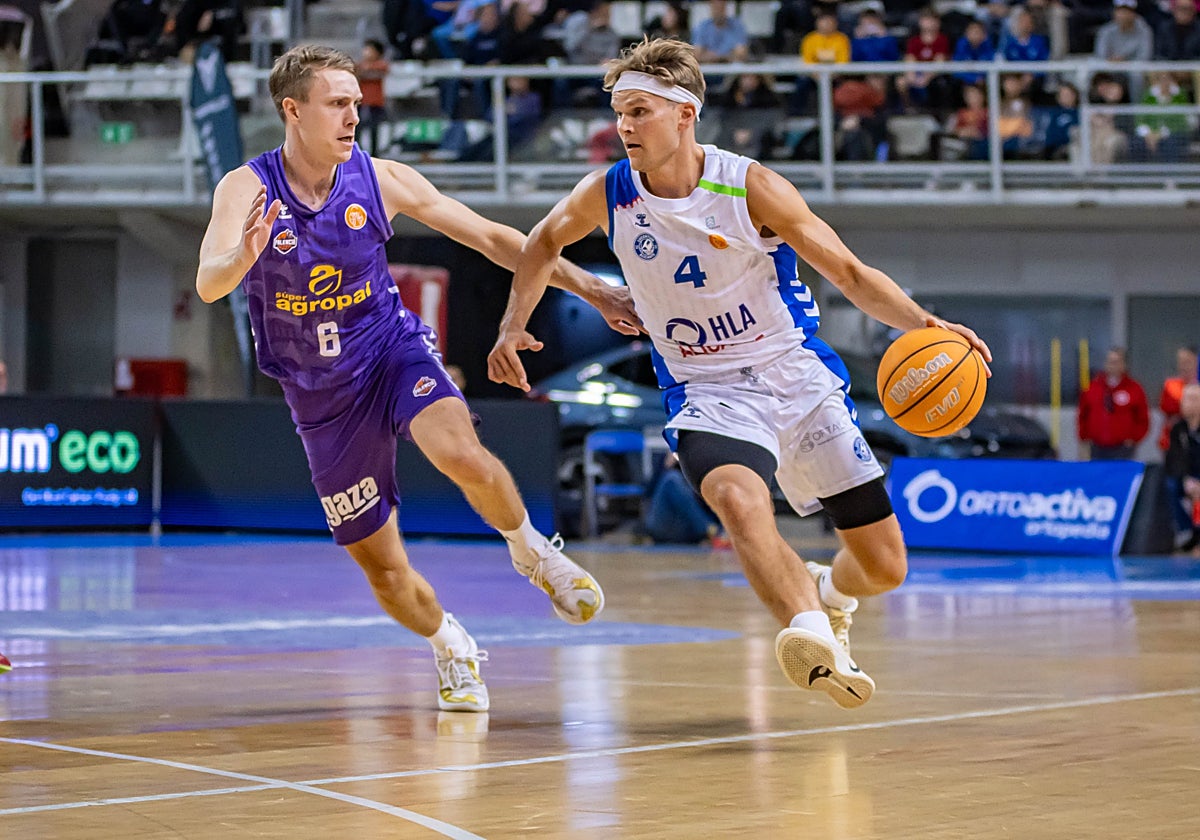 Sebastian Aris, durante un partido en el Pedro Ferrándiz.