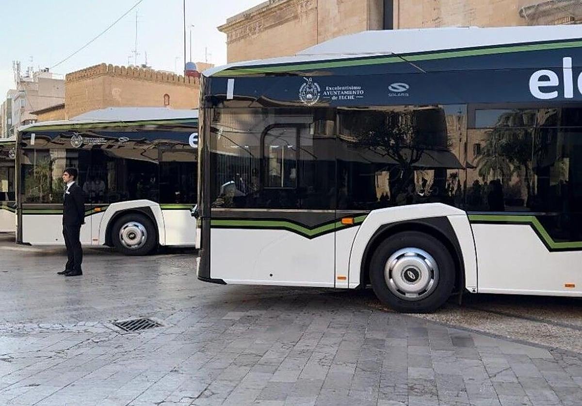 Flota de autobuses de Elche