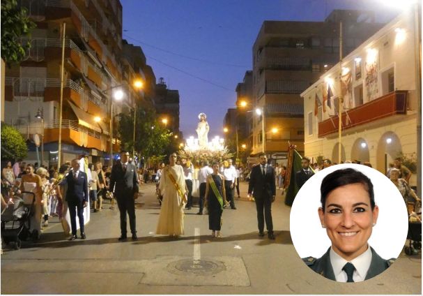Adriana Tostón, Comandante de la Guardia Civil, pregonera de las fiestas de Mutxamel