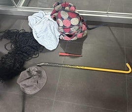 Material requisado por la Policía Local de Alicante.