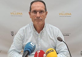 Concejal de fiestas de Villena, José Ferri