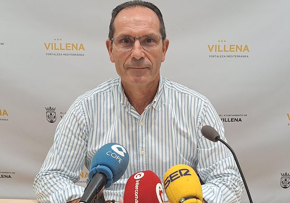 Concejal de fiestas de Villena, José Ferri