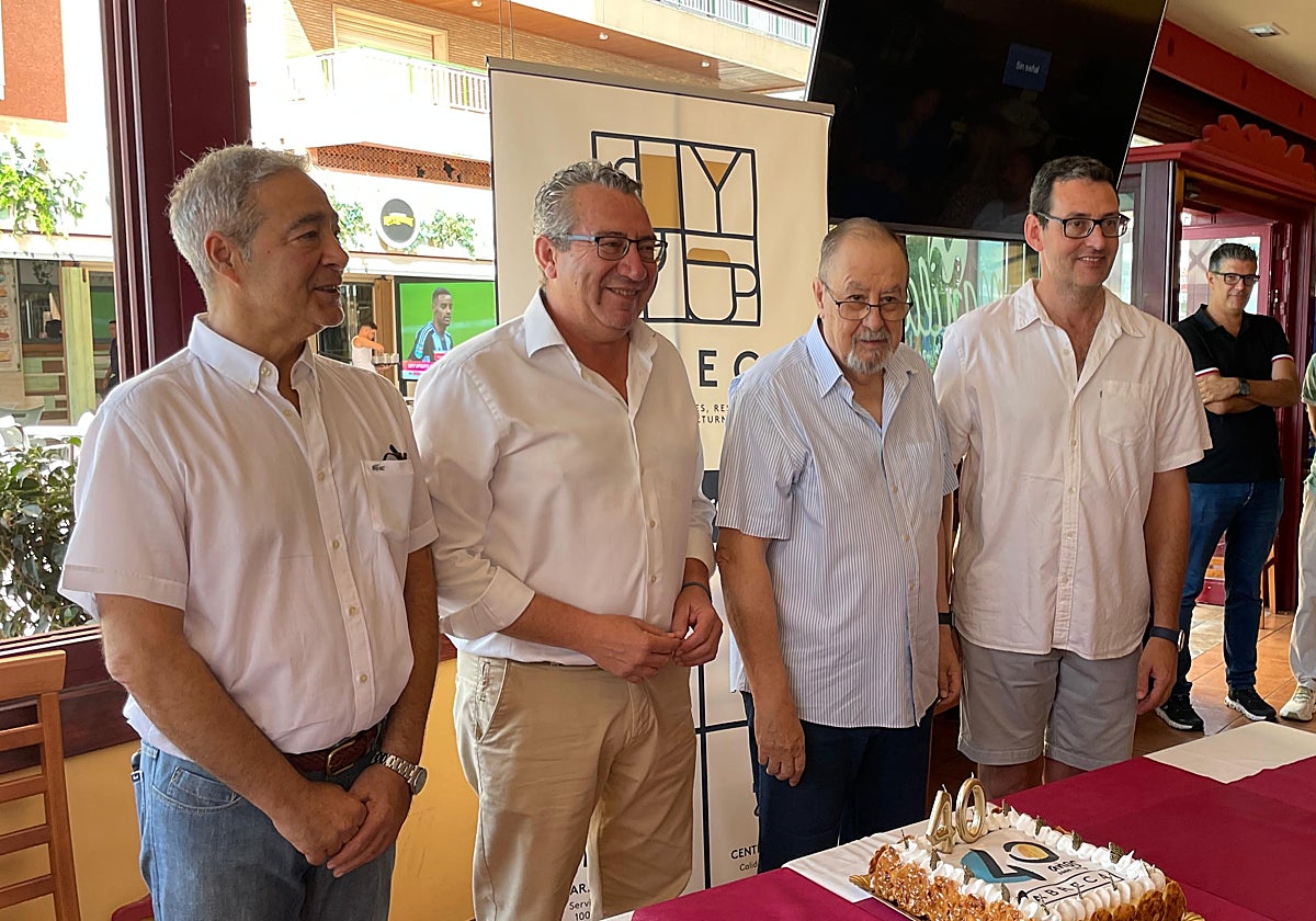 Imagen del acto de celebración del 40º aniversario de Abreca celebrado hoy en Benidorm