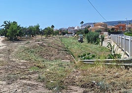 Uno de los barrancos.