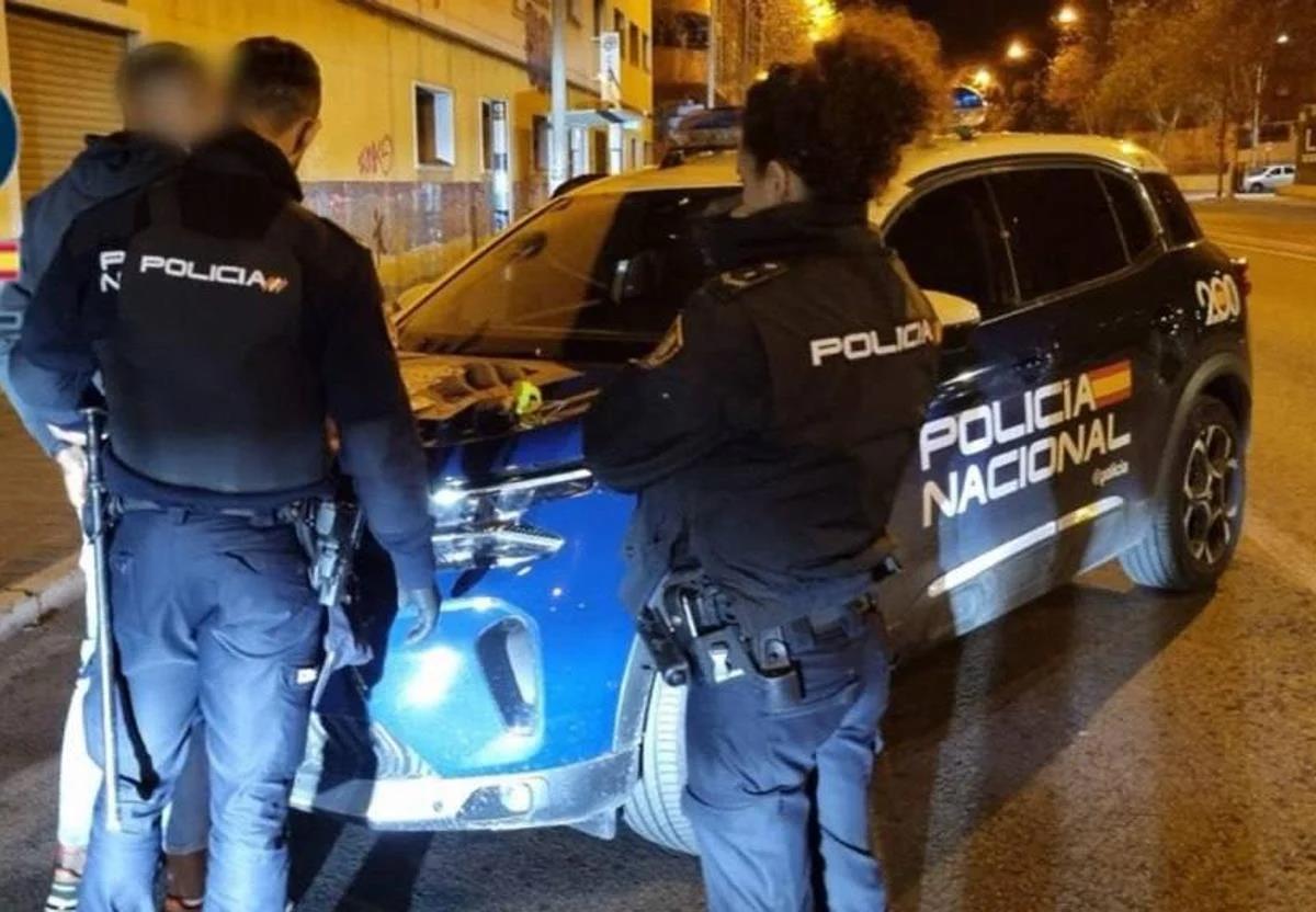 Dispositivo de la Policía Nacional en Alicante.