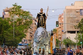 Espectacular Entrada Cristiana en las fiestas de Altozano