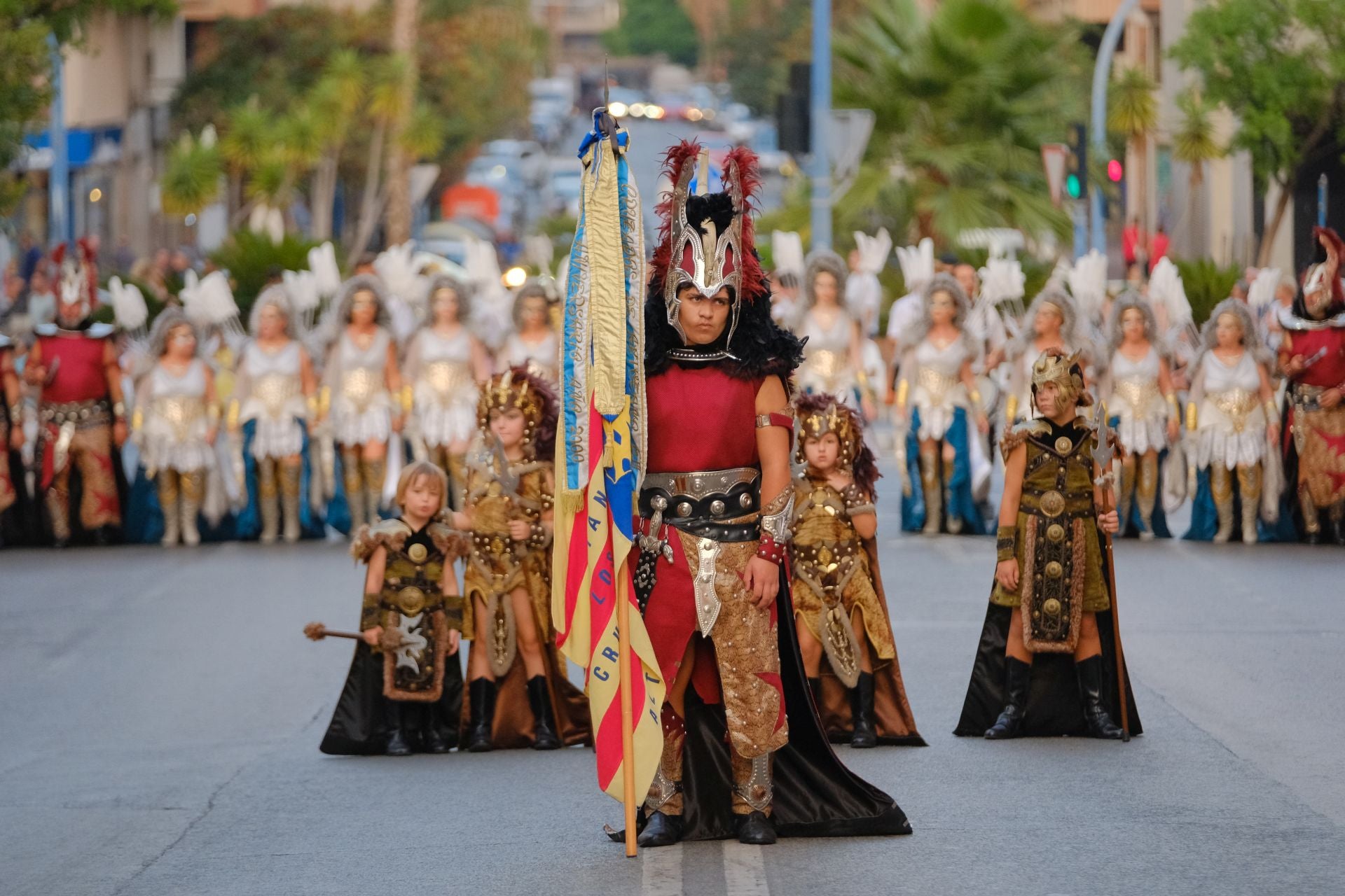 Espectacular Entrada Cristiana en las fiestas de Altozano