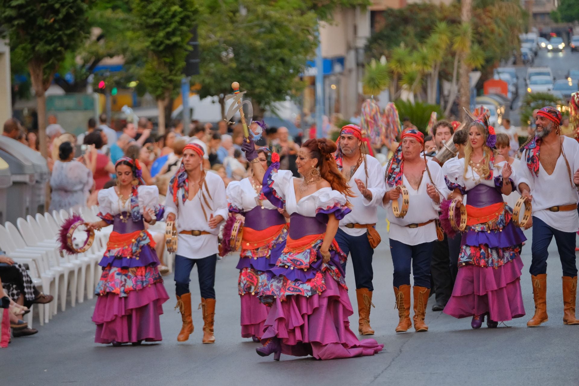 Espectacular Entrada Cristiana en las fiestas de Altozano