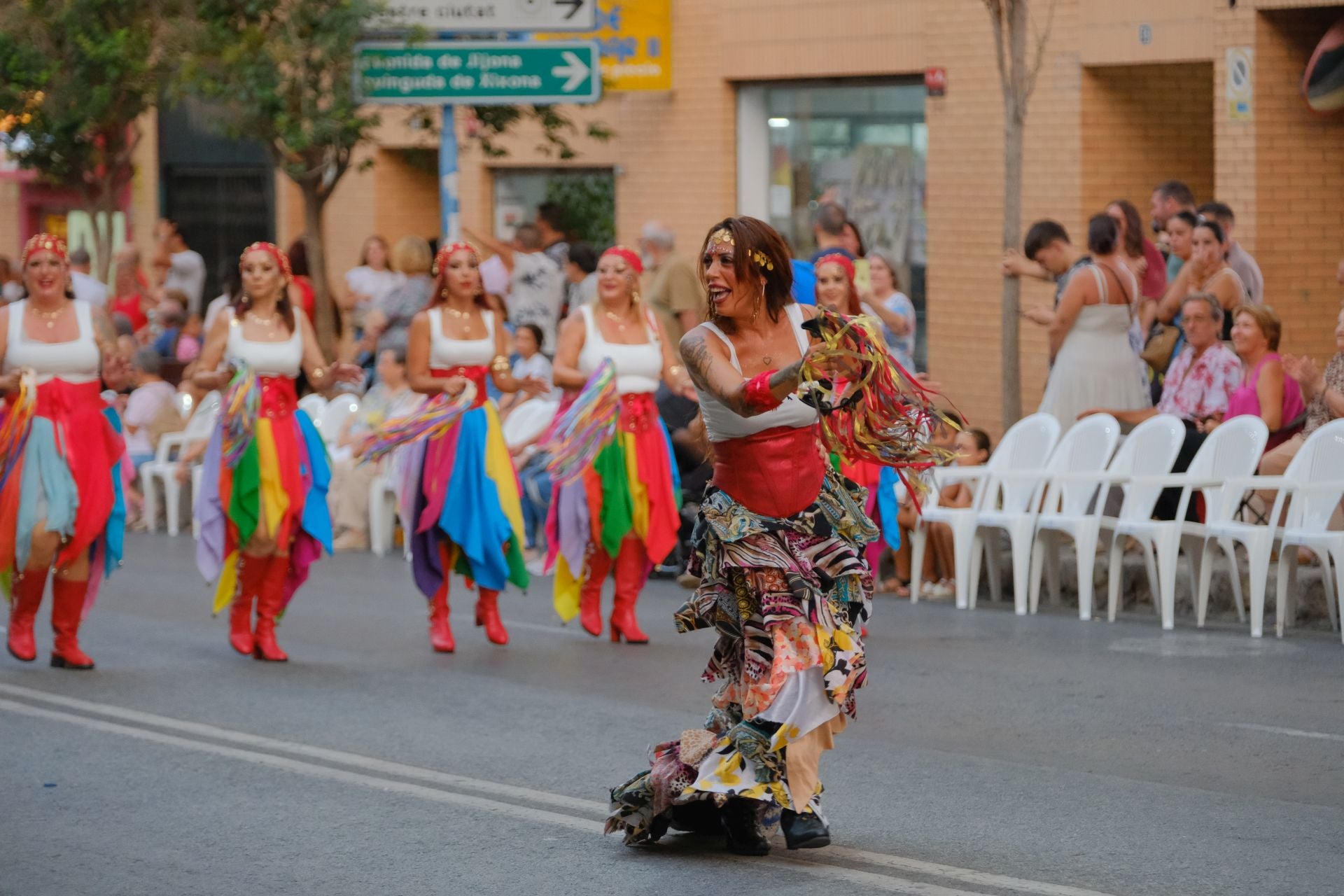 Espectacular Entrada Cristiana en las fiestas de Altozano