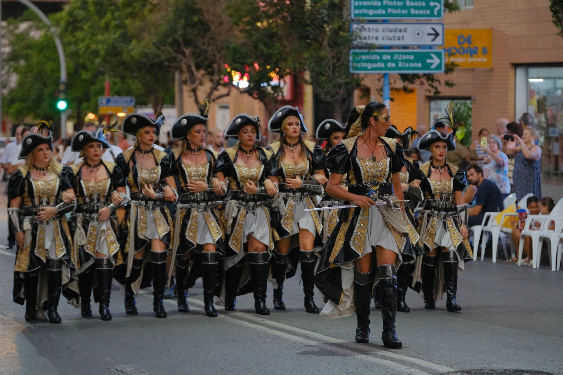 Espectacular Entrada Cristiana en las fiestas de Altozano