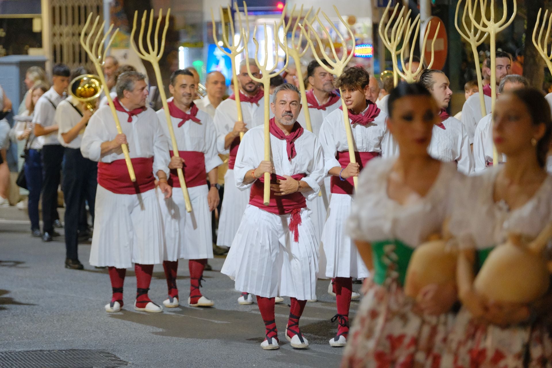 Espectacular Entrada Cristiana en las fiestas de Altozano