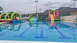 Instalaciones de la fiesta acuática de 2024