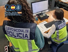 Investigadoras de la Policía Nacional.