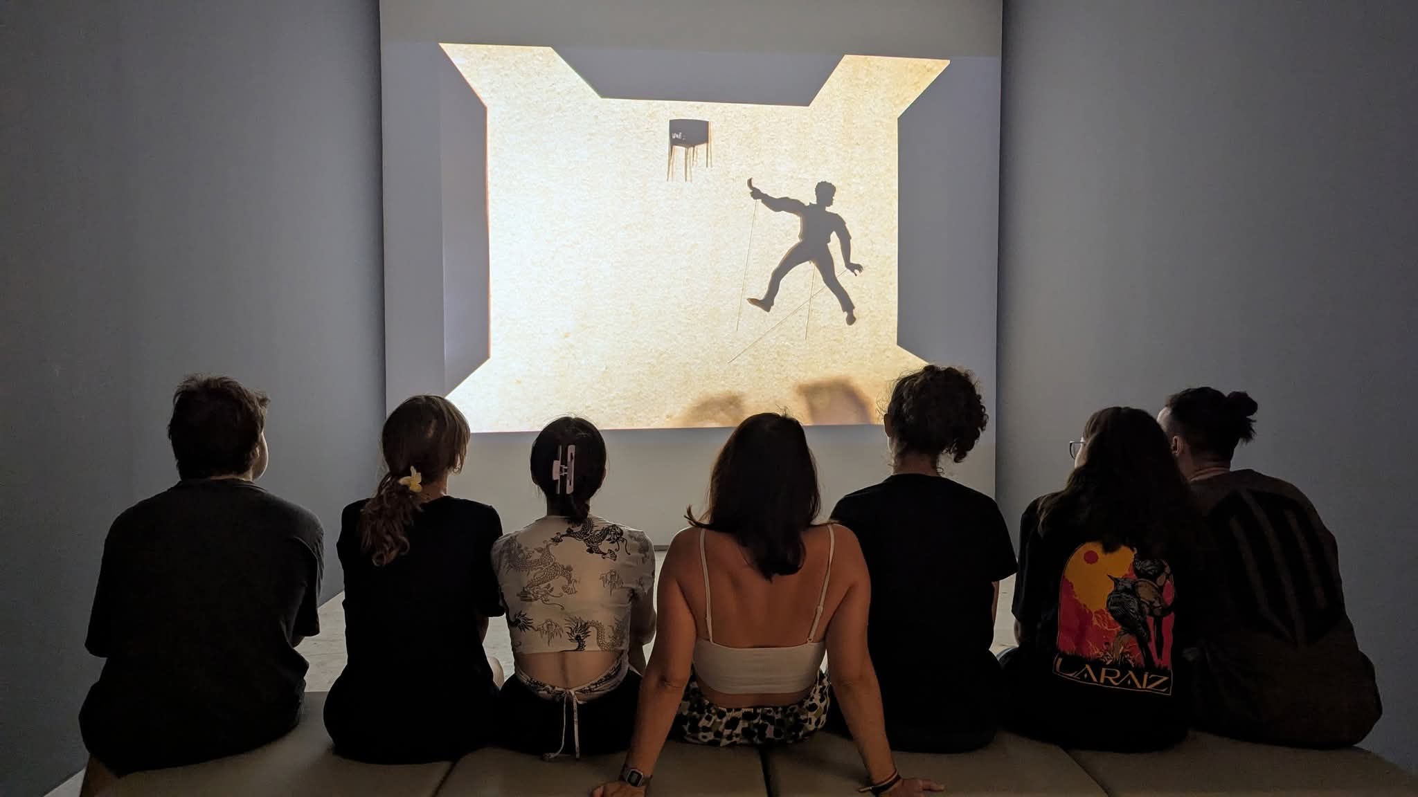 Una de las obras de Kara Walker.