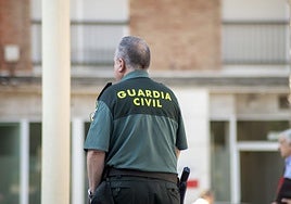 Imagen de archivo de un agente de la Guardia Civil.
