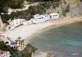 Cala Portixol de Xàbia.