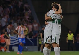 Momento del partido.