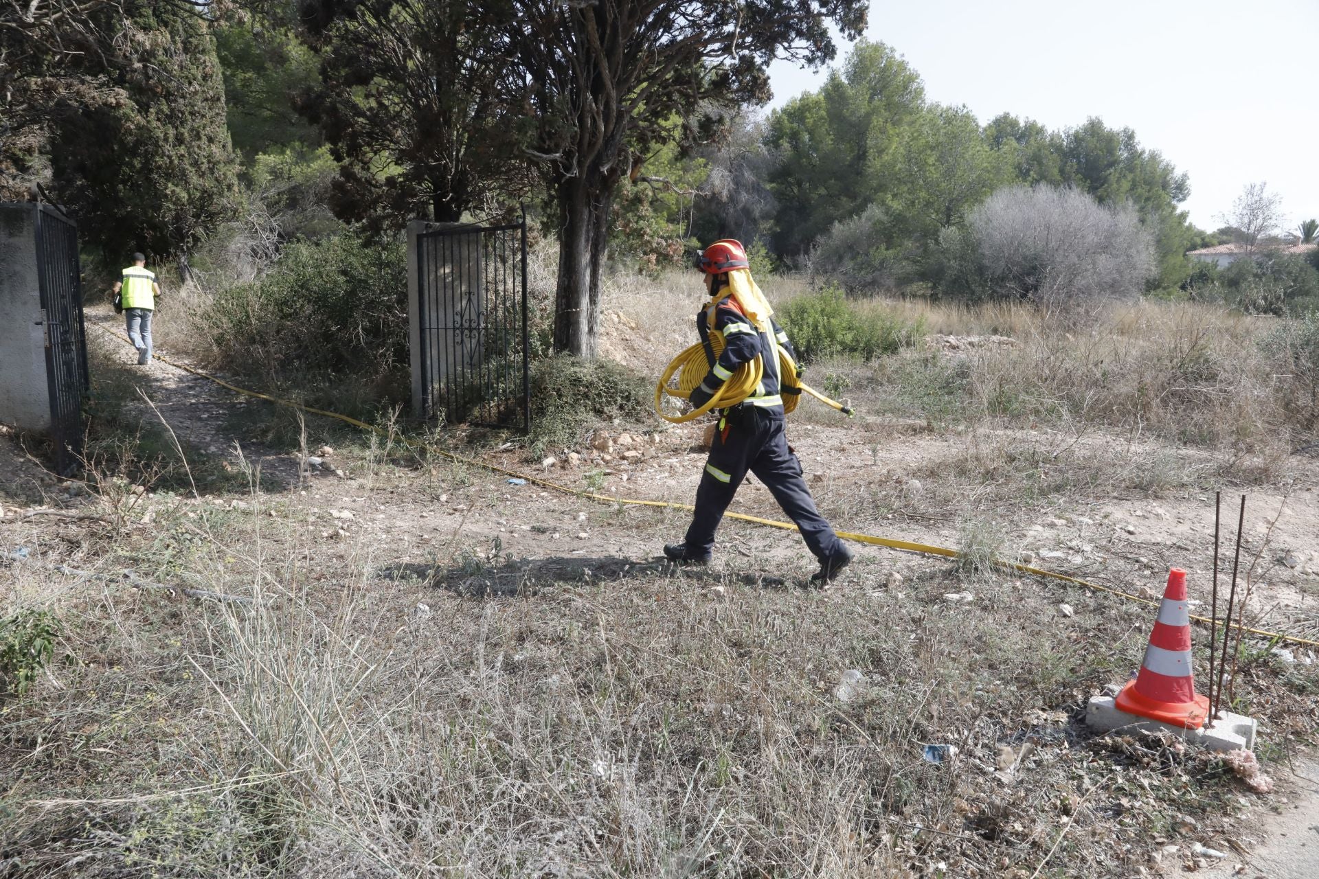 Xàbia se prepara para el fuego: simulacro de incendio en el municipio