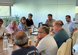 Comité de Crisis del Esquema Nacional de Seguridad del Ayuntamiento de Elche reunido este martes.