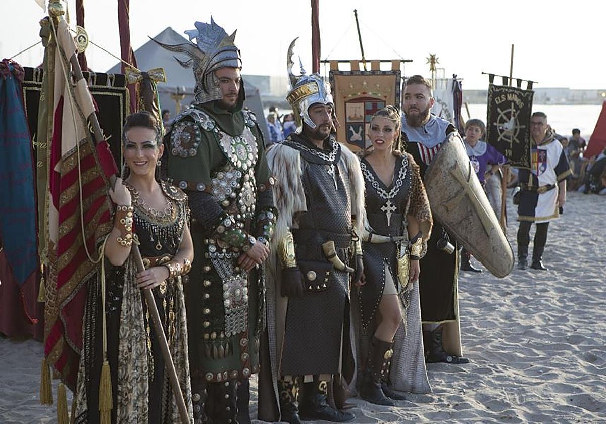 Desembarco de las fiestas de El Campello.