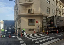 Las obras permitirán conectar a la red de alcantarillado el nuevo IES Les Salines y el CEE Gargasindi.