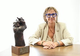 Montserrat Angulo, presidenta del Colegio de Enfermería de Alicante.
