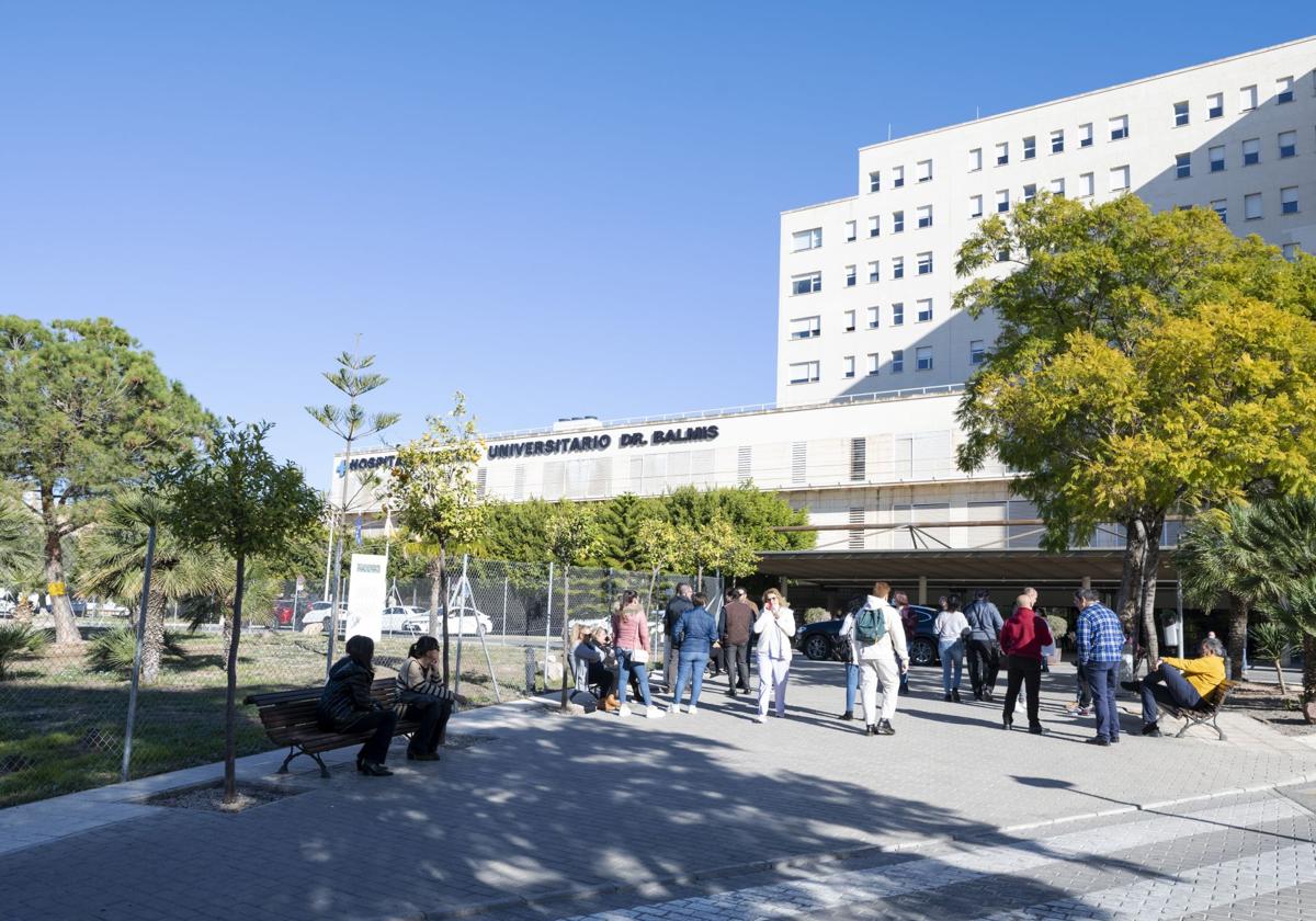 Hospital Dr. Balmis de Alicante, en una imagen de archivo.