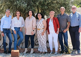 La foto de la candidatura socialista de Els Poblets de las elecciones de 2023.