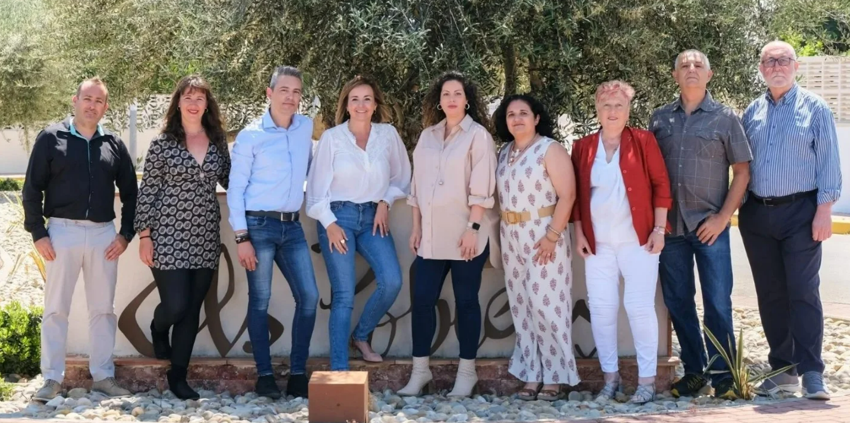 La foto de la candidatura socialista de Els Poblets de las elecciones de 2023.