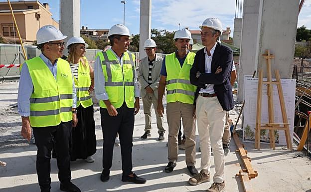Visita institucional a las obras este lunes.