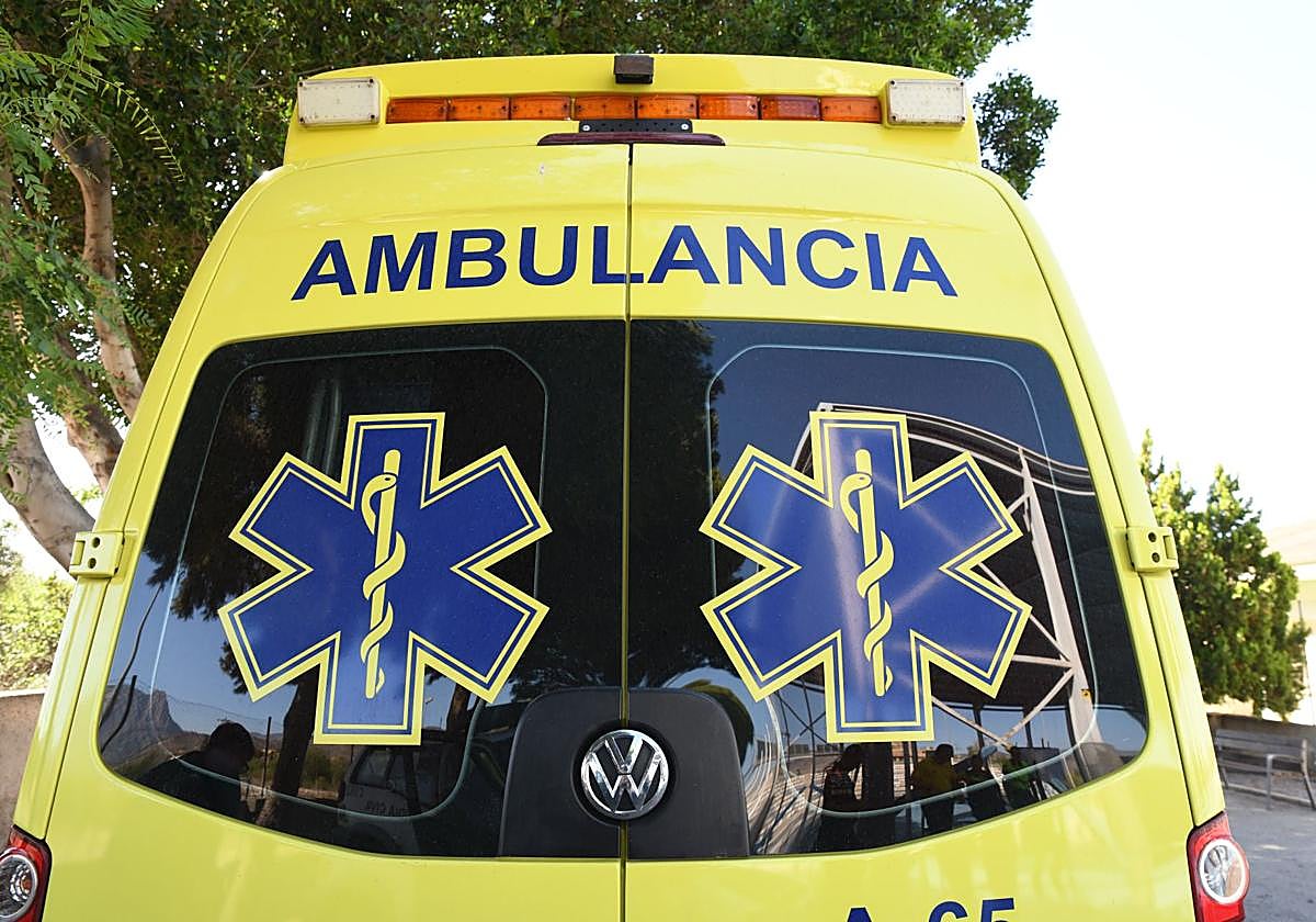Ambulancia en Alicante.