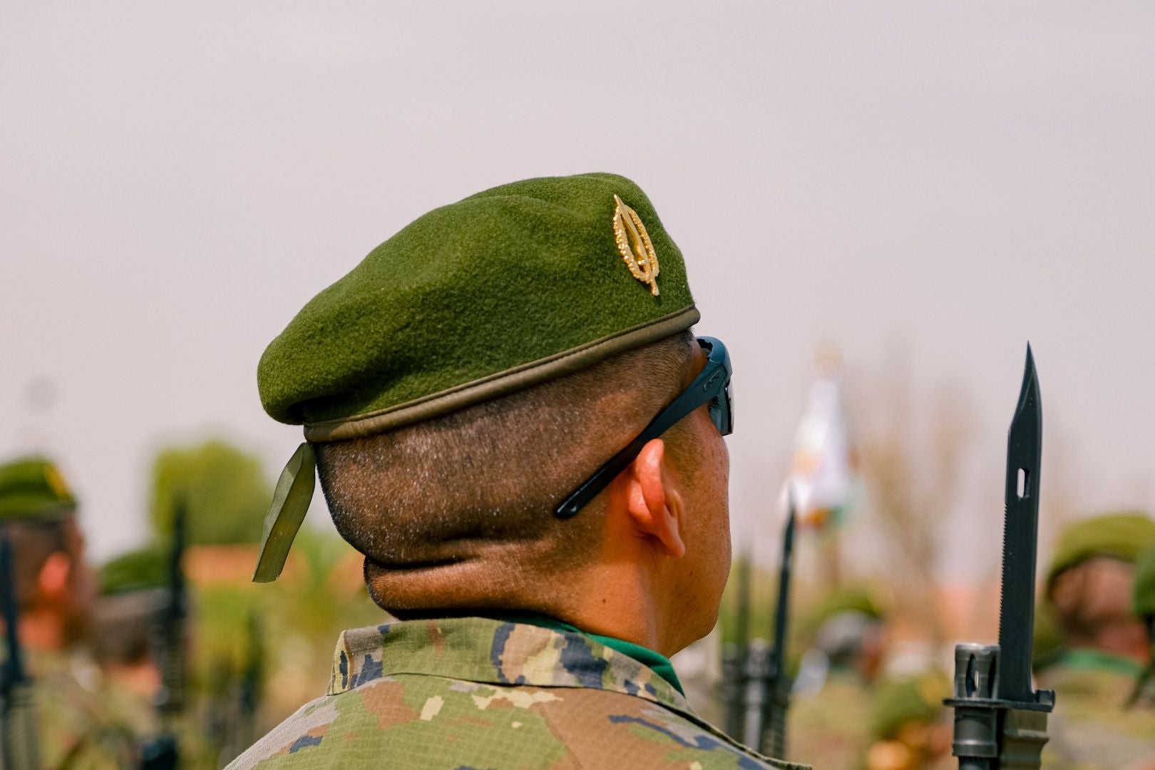 La toma de mando del nuevo líder del MOE, en imágenes