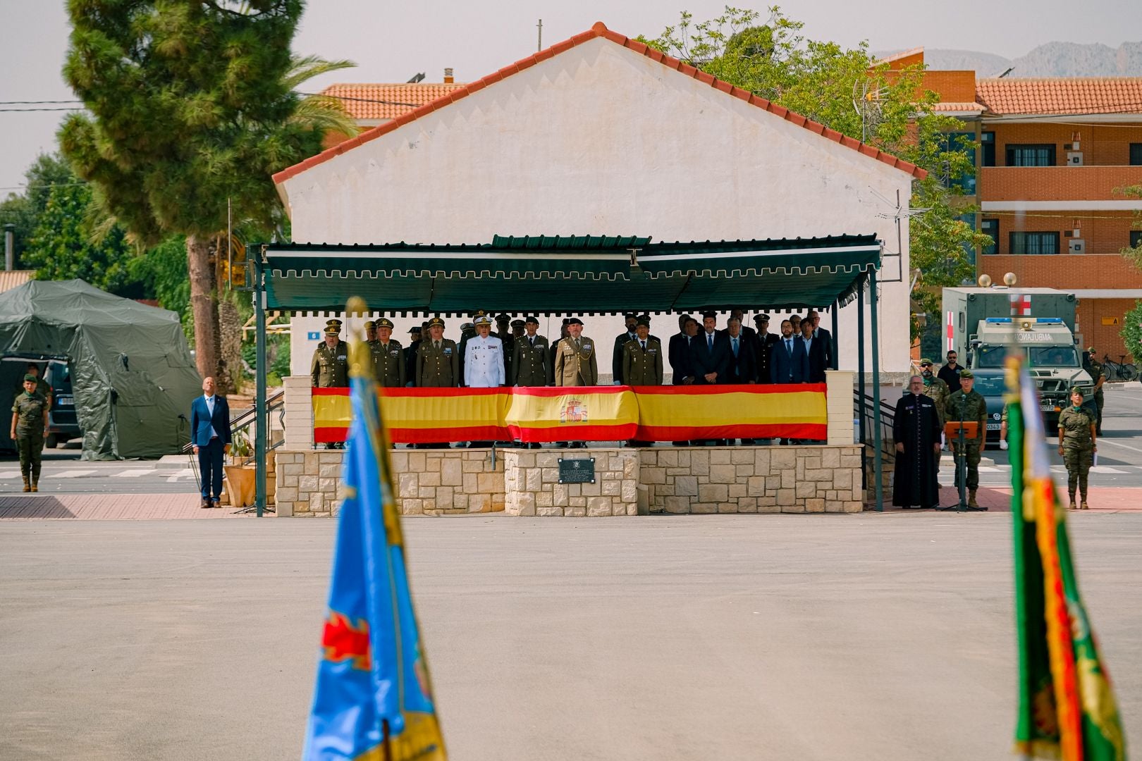 La toma de mando del nuevo líder del MOE, en imágenes