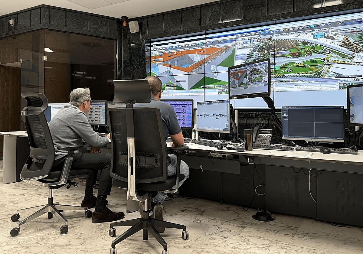 Centro de control del ciclo del agua.