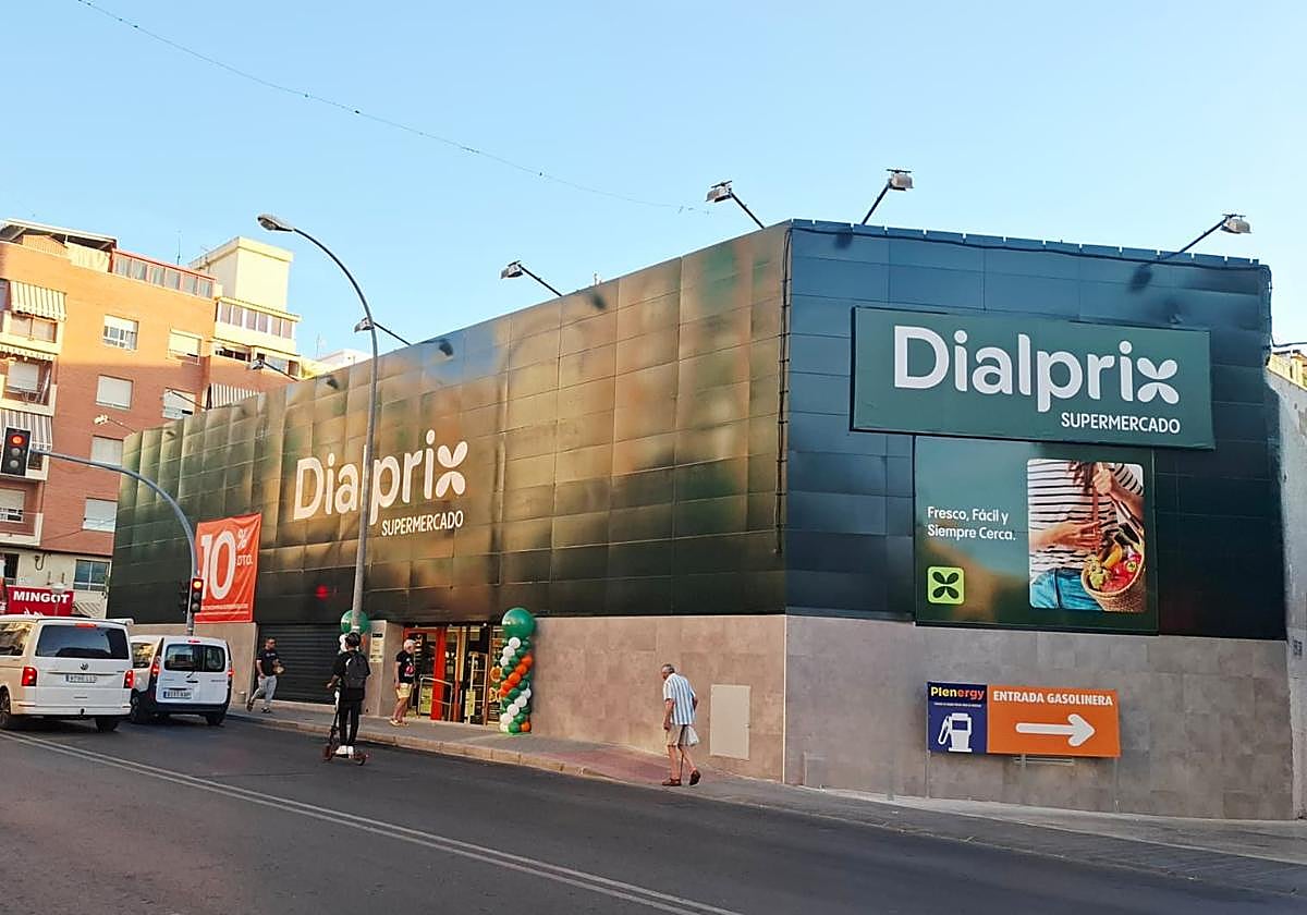 El supermercado ya ha reabierto sus puertas.