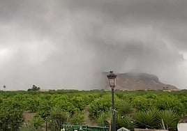 Reventón húmedo en Callosa de Segura.