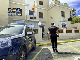 Imagen de archivo de la Policía Nacional en Dénia.