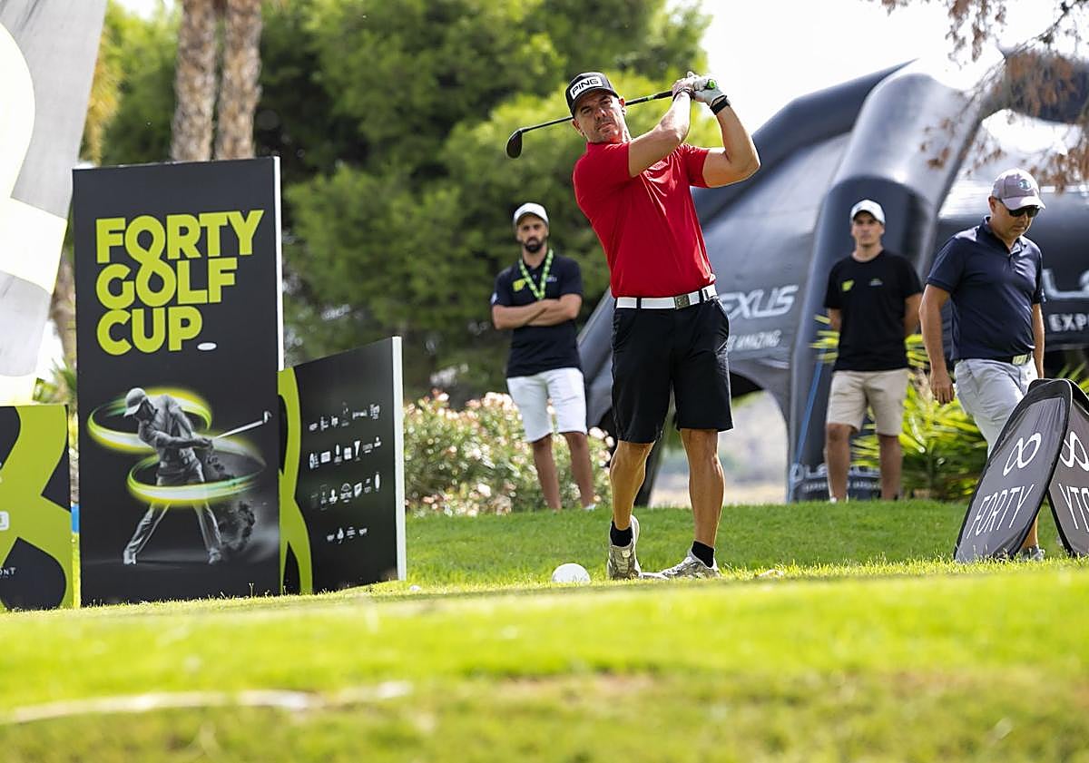 Imagen principal - La FORTY Golf Cup combina deporte, formación y ocio en su segunda edición en Alicante.