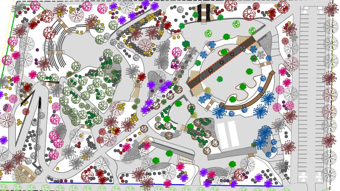 Vegetación del futuro parque del Pau 22-La Torreta de Alicante.