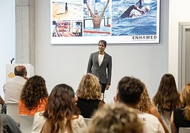 Acto en el que se han anunciado las ayudas a las 28 asociaciones.