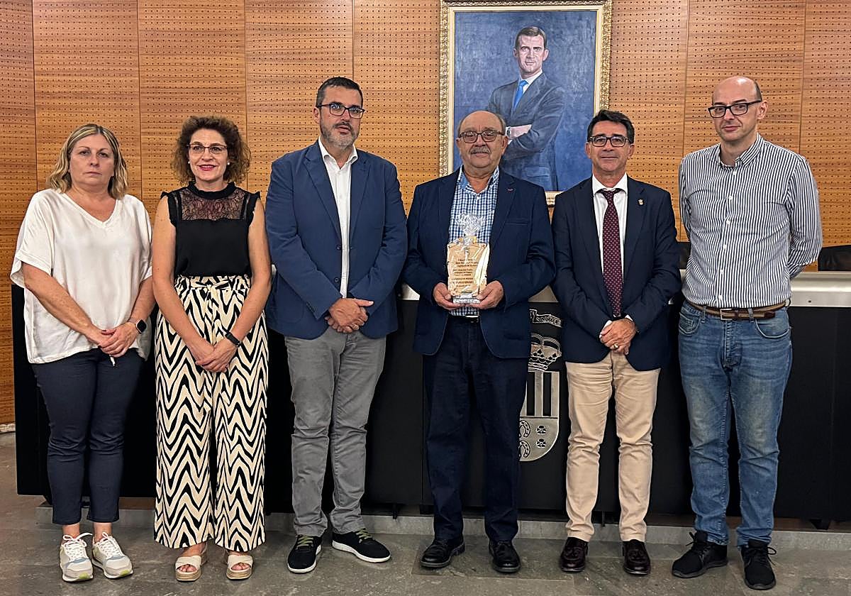 Entrega de los premios literarios en la anterior edición.