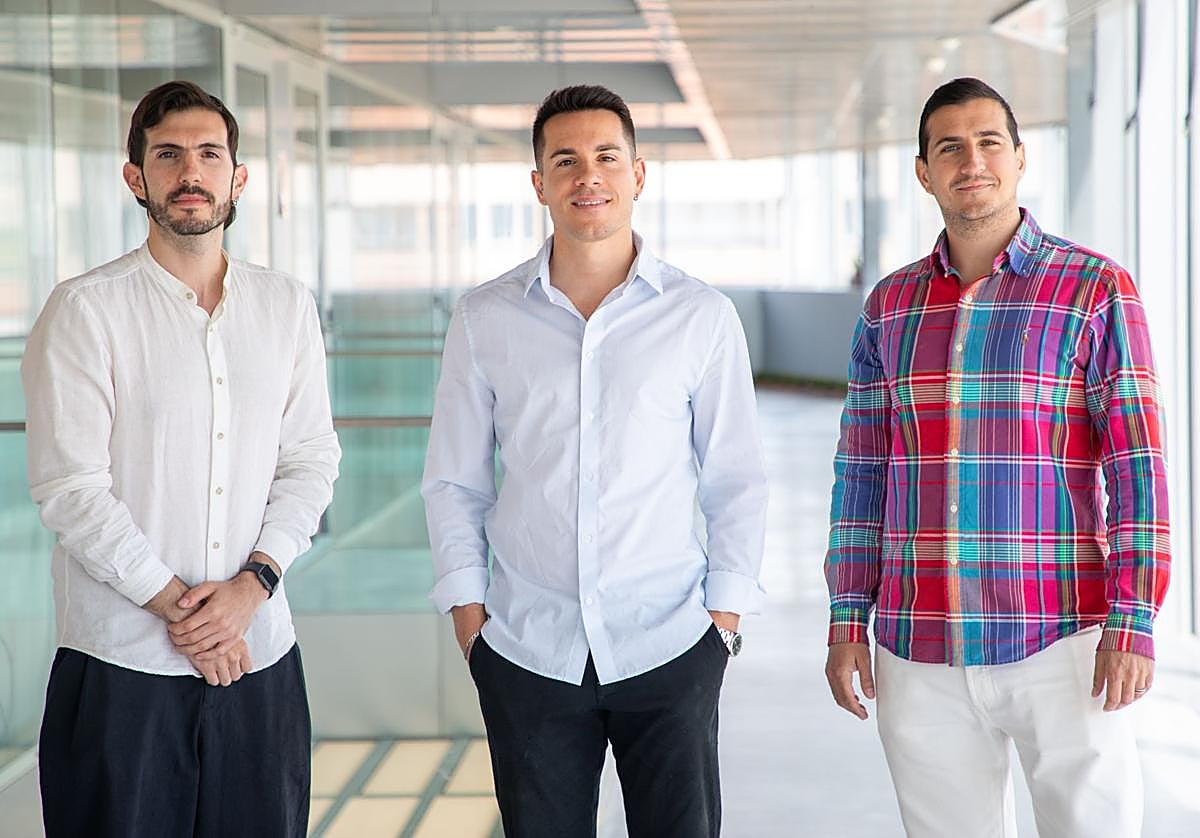 Guillermo Megías, Iván Navalón y Pablo Garzo, fundadores de Hydros Power.