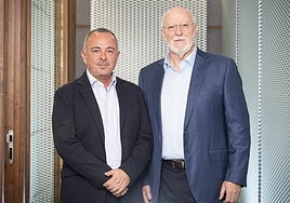 Joaquín Pérez Martínez y Juan Ramón Pérez Vázquez, del Grupo Soledad.