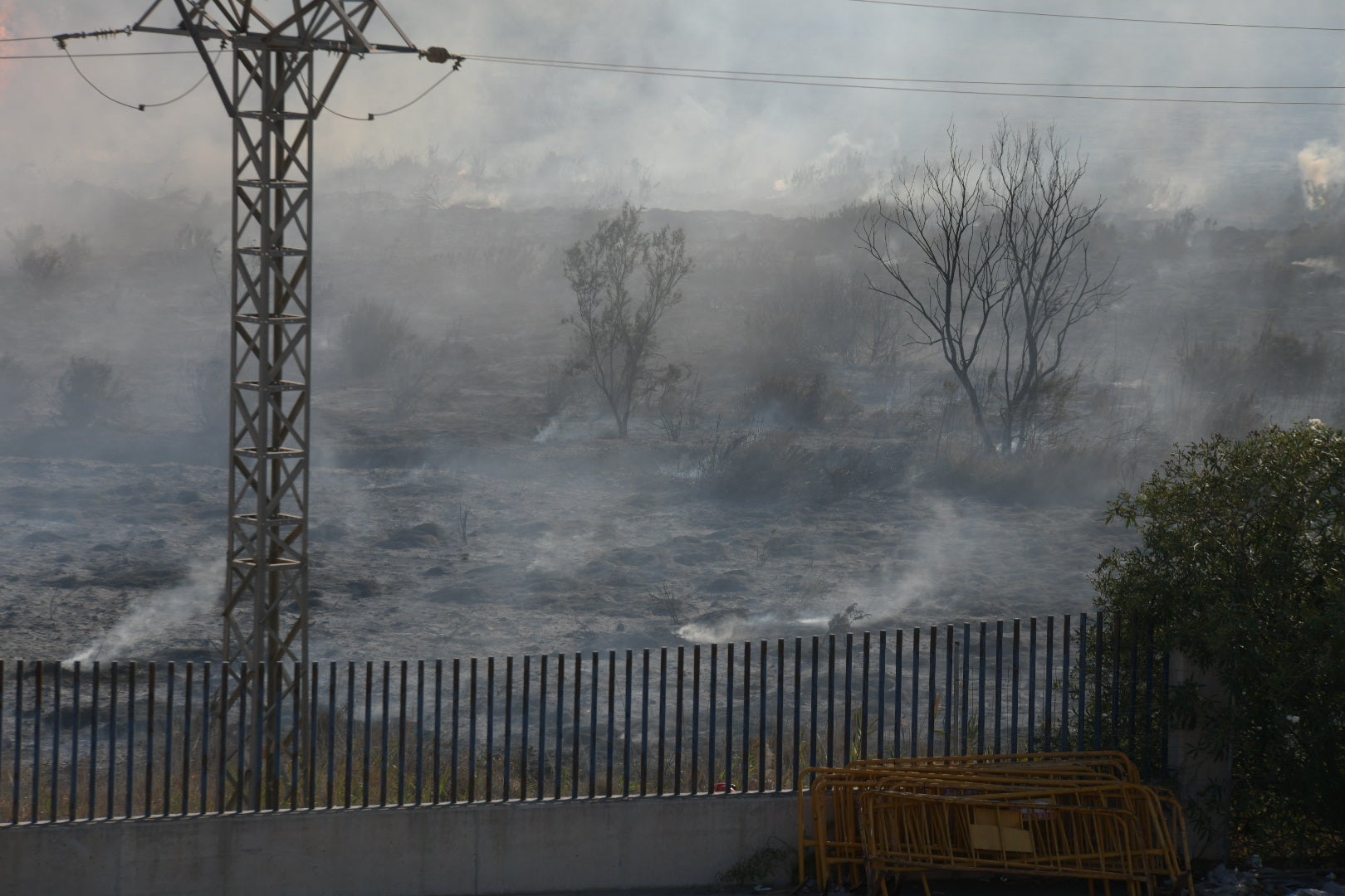 El incendio forestal de Alicante, en imágenes