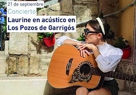 Cartel anunciador del concierto del domingo.