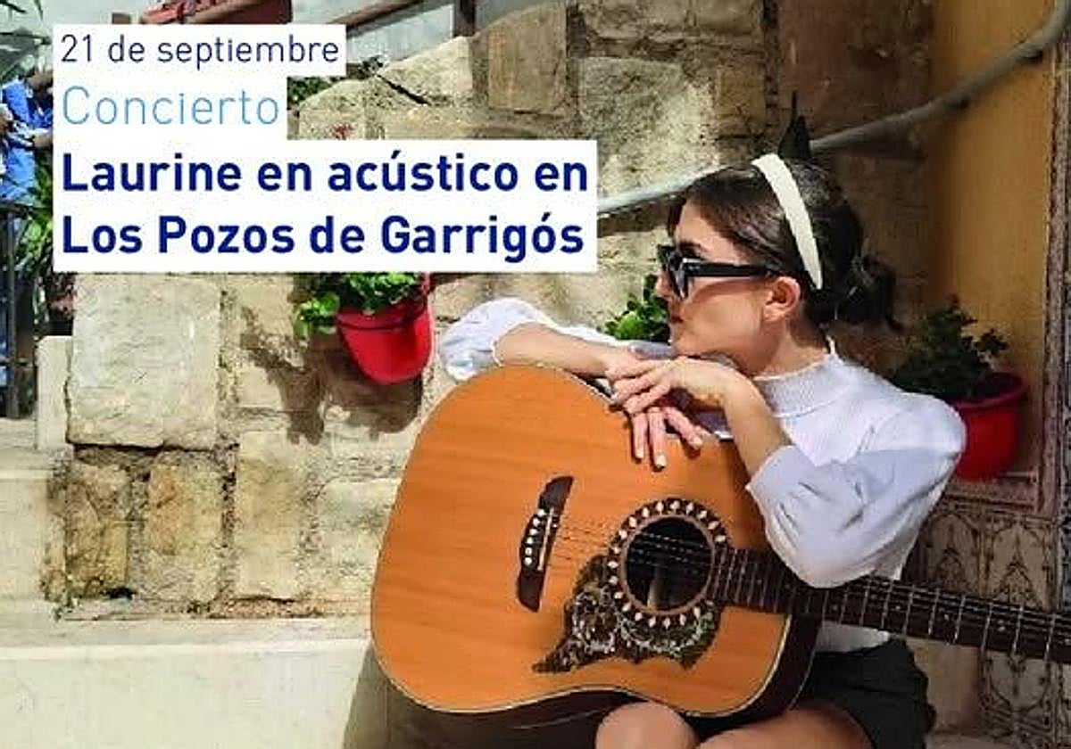 Cartel anunciador del concierto del domingo.