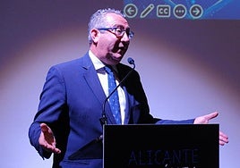 El presidente de la Diputación, Toni Pérez.