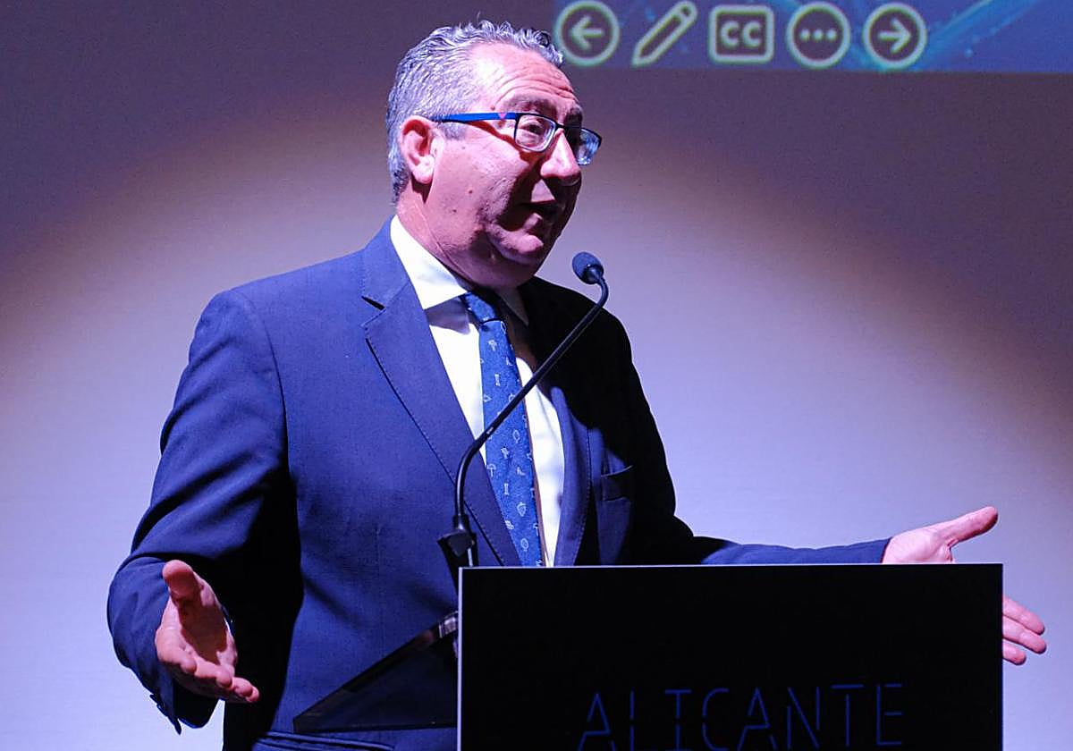 El presidente de la Diputación, Toni Pérez.