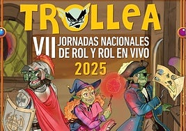 Cartel de las VII Jornadas de Rol de Torrevieja.